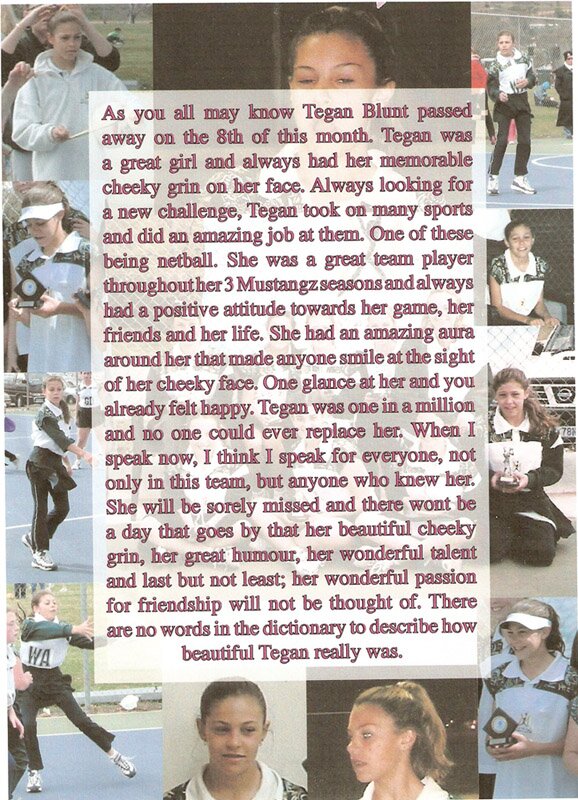 Tribute to Tegan