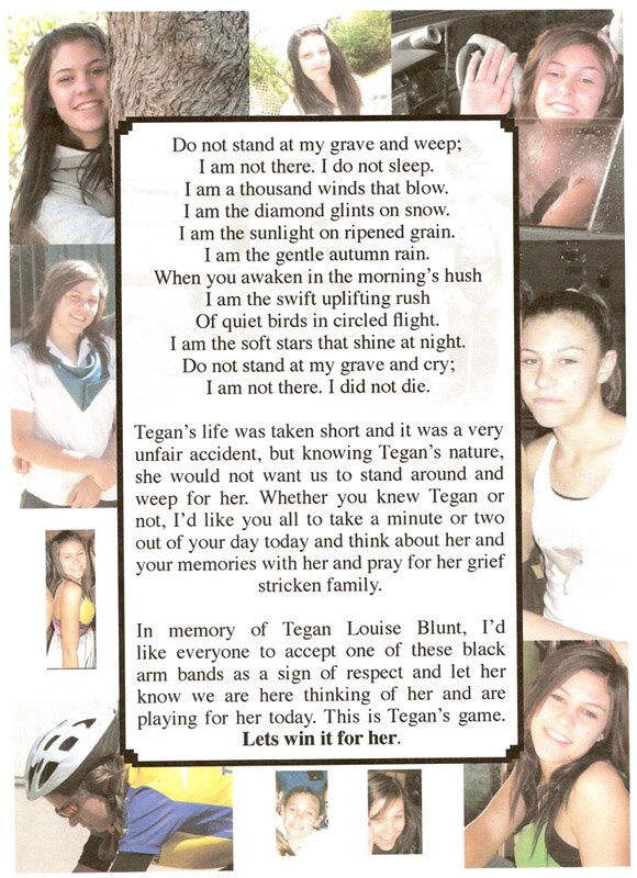 Tribute to Tegan