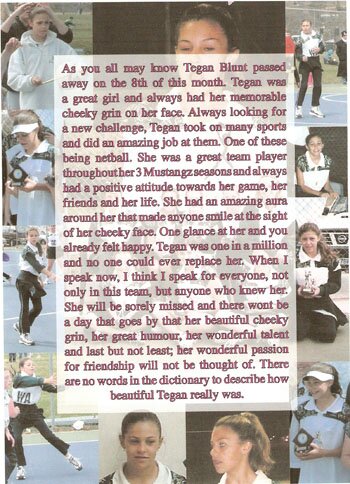 Tribute to Tegan