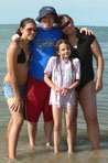 My family at Raby Bay