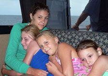 Tired cousins going to Tangalooma again