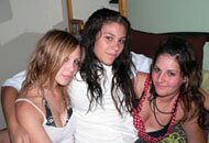 Caity, Tegan and Andy